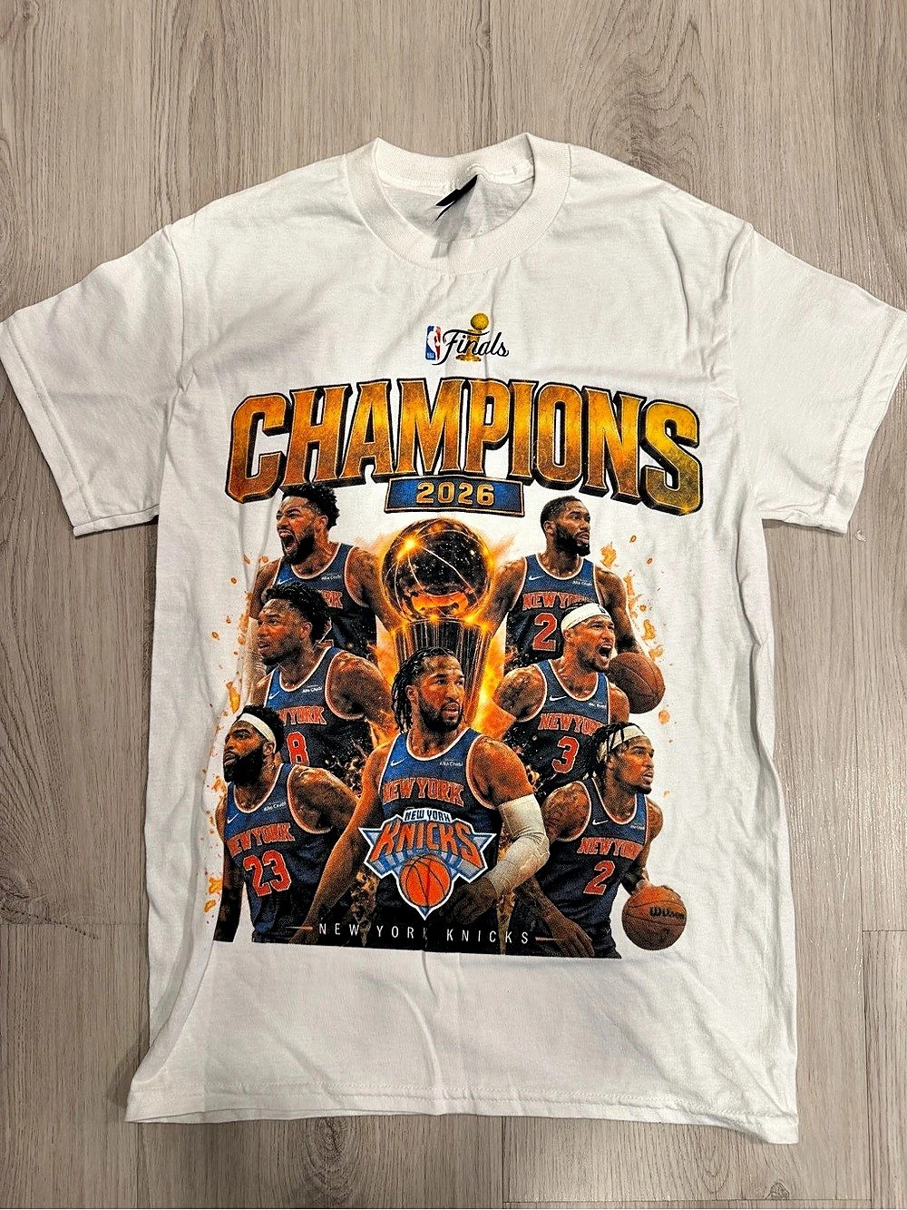 Knicks Champions Graphic Tee Size Small